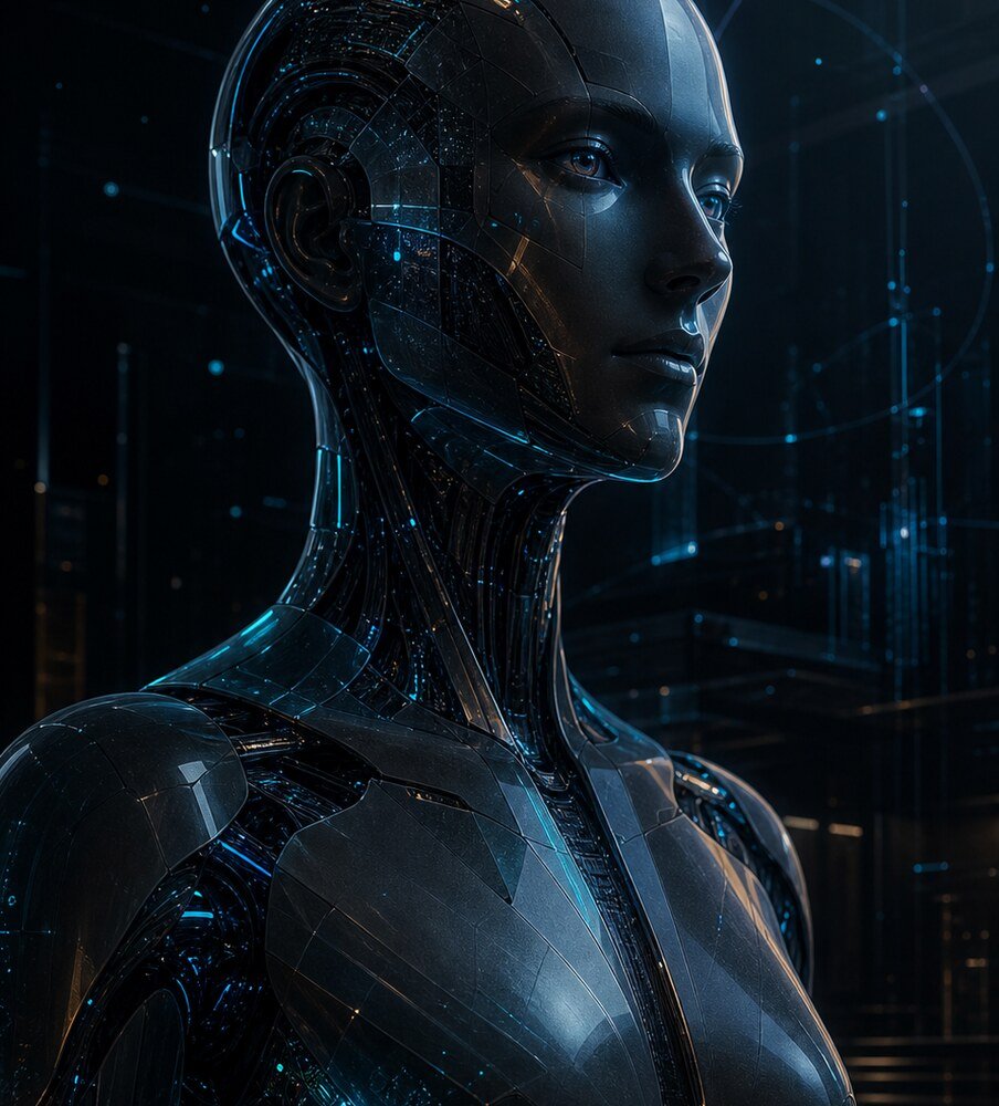 Original enterprise AI systems portrait